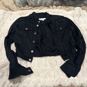 Balenciaga Black Bomber Jacket